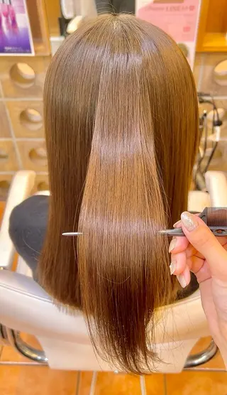 ロング パーマ Keep HAIR DESIGN自由が丘所属・♦️髪質改善 /彩未♦️のヘアスタイル