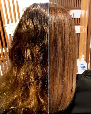 ミディアム パーマ 髪質改善・縮毛矯正・ パーマ講師✨山田夏樹のヘアスタイル