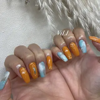 ネイル ViLL 新小岩のネイルデザイン