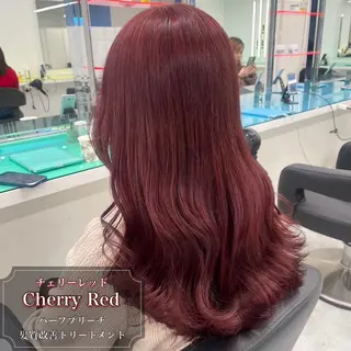 ロング カラー 透けるやわらか艶髪♡ ナチュラルストレートのヘアスタイル