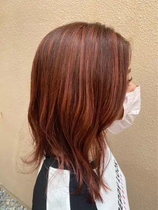 セミロング プルエク/clana ♡marinのヘアスタイル