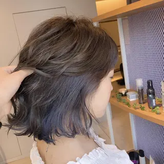 セミロング 髙井 麻帆のヘアスタイル