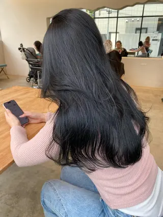 ミディアム カラー レイヤー/柔色 カラー/SAkiのヘアスタイル