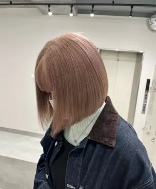 ショート 🩷hair salon dot. tokyo color 🩷所属・ハイトーンカラー ⌇Hao 🎀✮のヘアスタイル