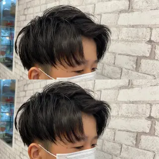 ショート メンズ 竹内 翼のヘアスタイル