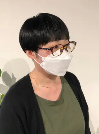 ショート ショート/パーマ/ カラー/FUKOのヘアスタイル