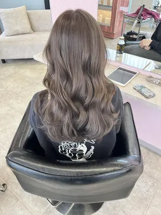 セミロング MATTY rioのヘアスタイル