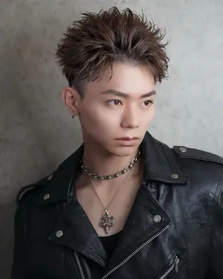 ショート パーマ メンズ 11.12月限定割引 fifth前比嘉💥のヘアスタイル