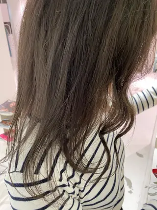 セミロング カラー VANCY所属・uchida daikiのヘアスタイル