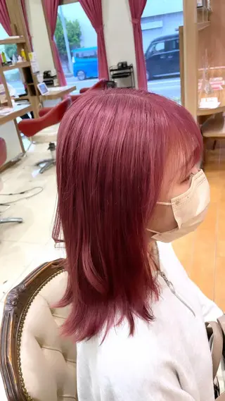 ミディアム カラー Coup所属・Coup   滝田 聡のヘアスタイル