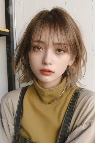 ミディアム カラー 柔らカラー/デザイン /Shori/店長のヘアスタイル