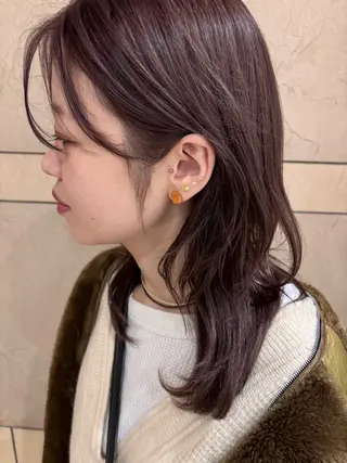 satsuki 暖色・ブラウンカラーのヘアスタイル