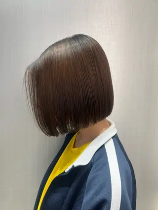 ショート ハルキミナトジャパン横浜所属・美髪矯正/髪質改善 /艶髪/千田理名🪞のヘアスタイル