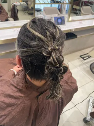 カラー 顔まわり/インナー カラー/　syuriのヘアスタイル