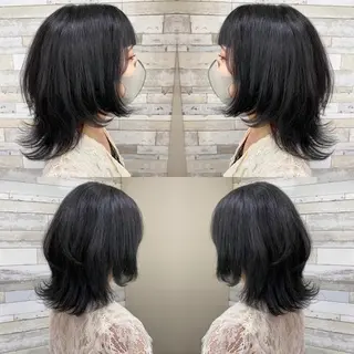 ショート カラー "PEPPU "所属・派手髪、ハイトーン ショートヘアShinのヘアスタイル