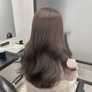 セミロング カラー ヘアアレンジ リピート率100% 丁寧な接客しますのヘアスタイル