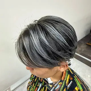 カラー メンズ 【バレイヤージュ】 🔥メンズRYUTAのヘアスタイル