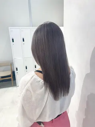 セミロング カラー 🦋レイヤーカット ミドリカワ🦋のヘアスタイル
