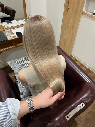 ロング LandS  barber &beauty所属・髪質改善特化 長澤友哉のヘアスタイル