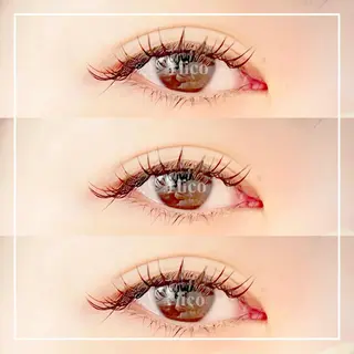 マツエク・マツパ KNACK eye lash RISAのマツエク・マツパデザイン
