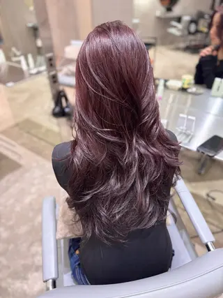 ロング カラー Zina梅田茶屋町所属・Mayu💖 Zina梅田茶屋町のヘアスタイル