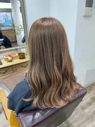 ロング カラー Felice Erikaのヘアスタイル