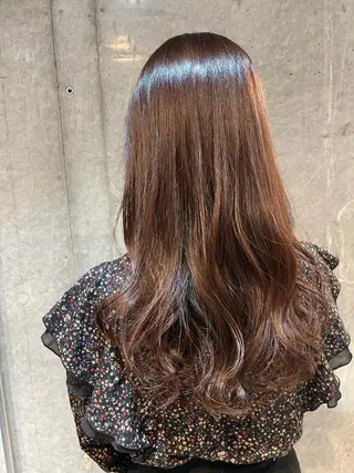 ロング カラー ボブ/インナーカラー ショート/佐野祥子のヘアスタイル