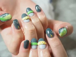 ネイル glaNje shioriのネイルデザイン