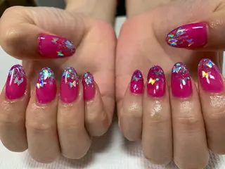 ネイル rukianail 新里のネイルデザイン