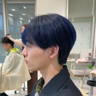 メンズ レイヤー モデル募集中下村 伯のヘアスタイル
