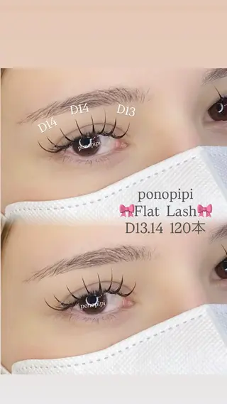 マツエク・マツパ ponopipi所属・saaya ponopipiのマツエク・マツパデザイン