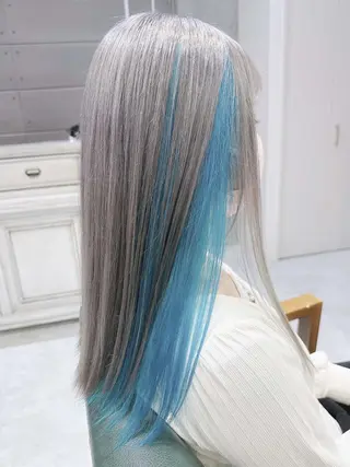 ロング カラー ヘアアレンジ Days 透明感カラーのヘアスタイル