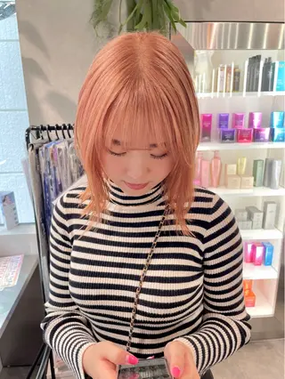 カラー スミレ /メンズ /コーンロウのヘアスタイル