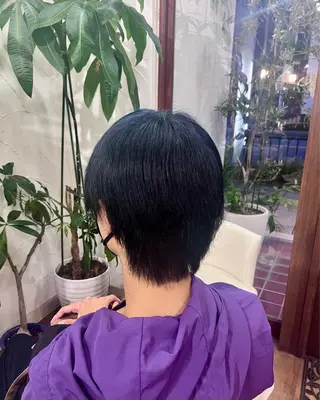 ショート 角田 満帆のヘアスタイル