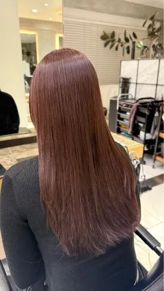 ロング 艶ブリーチ/カット kurumi🌼のヘアスタイル