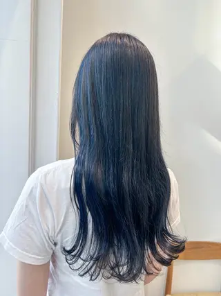 ロング カラー ヘアアレンジ yuka .のヘアスタイル