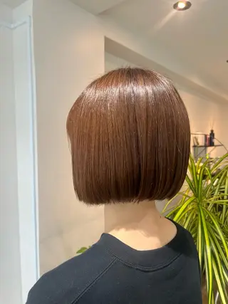 ショート RIN 京都美容室 ✴︎透明感カラー✴︎のヘアスタイル