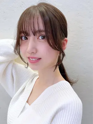 ロング カラー 韓国ヘア×髪質改善 /yoshikaのヘアスタイル