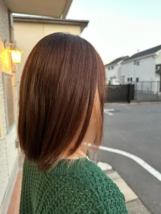 ミディアム カラー 🪼高評価🪼 💎柴崎の藤咲💎のヘアスタイル