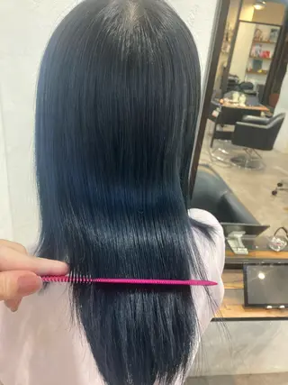 ミディアム カラー ✨最安値✨エクステ カラー🌼つきな🌼のヘアスタイル