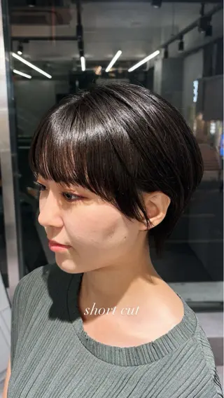 ショート ハイトーン/似合わせ カット Shoseiのヘアスタイル