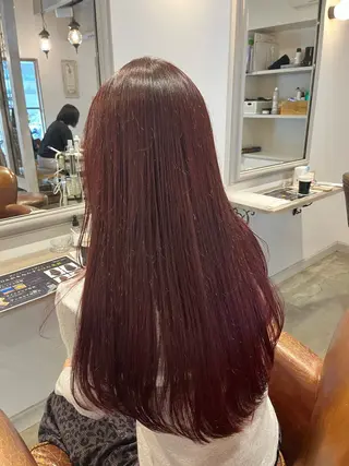 ロング ナルセナツキ 👾ハイトーンのヘアスタイル