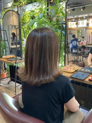 セミロング カラー Trill所属・縮毛矯正/髪質改善 /SATOKOのヘアスタイル
