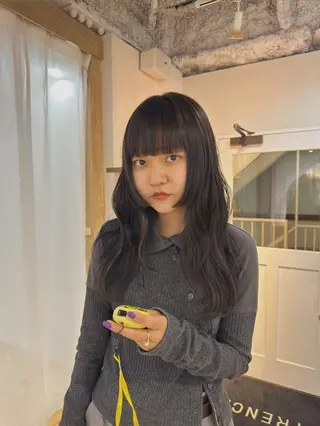 ロング 🧣misaki 透明感カラー🧣のヘアスタイル