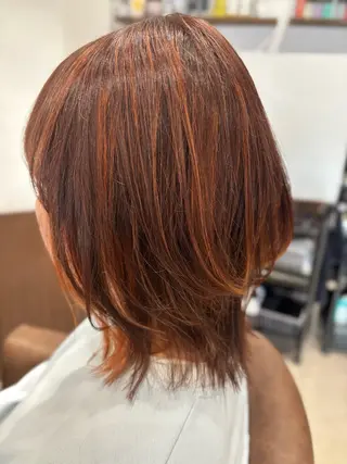 ミディアム SHIAN橋本南口店所属・みやうち あやのヘアスタイル