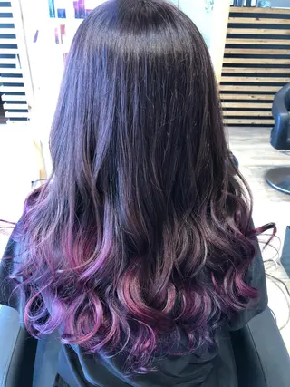 カラー 早川 真幸のヘアスタイル