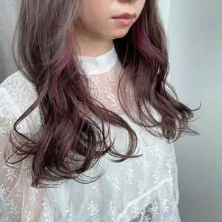 セミロング カラー 🌈ディレクター🌈 徳松優希のヘアスタイル