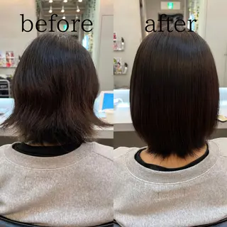 ショート 乾かすだけでまとまる /髪質改善西村涼太のヘアスタイル