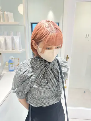 ショート カラー お洒落パーマ/ 艶カラー/michiのヘアスタイル