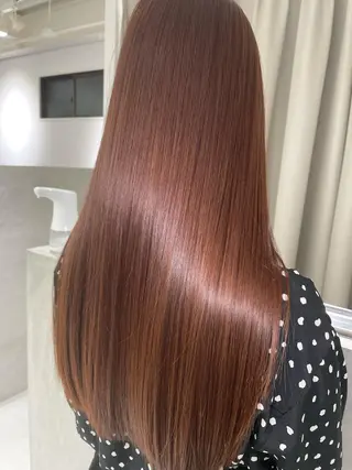 ロング カラー ito. ブリーチ/髪質改善のヘアスタイル